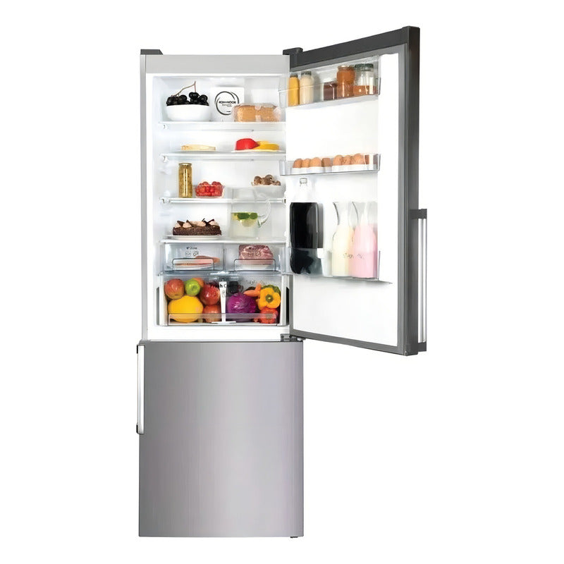 Heladera Koh-i-noor No Frost Acero Inoxidable Khga41d/8 417l - Excelente (Reacondicionado)