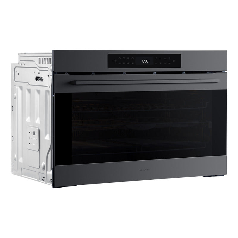 Horno Eléctrico Empotrable Pirolítico Con Air Fry 133 L 90cm Color Negro