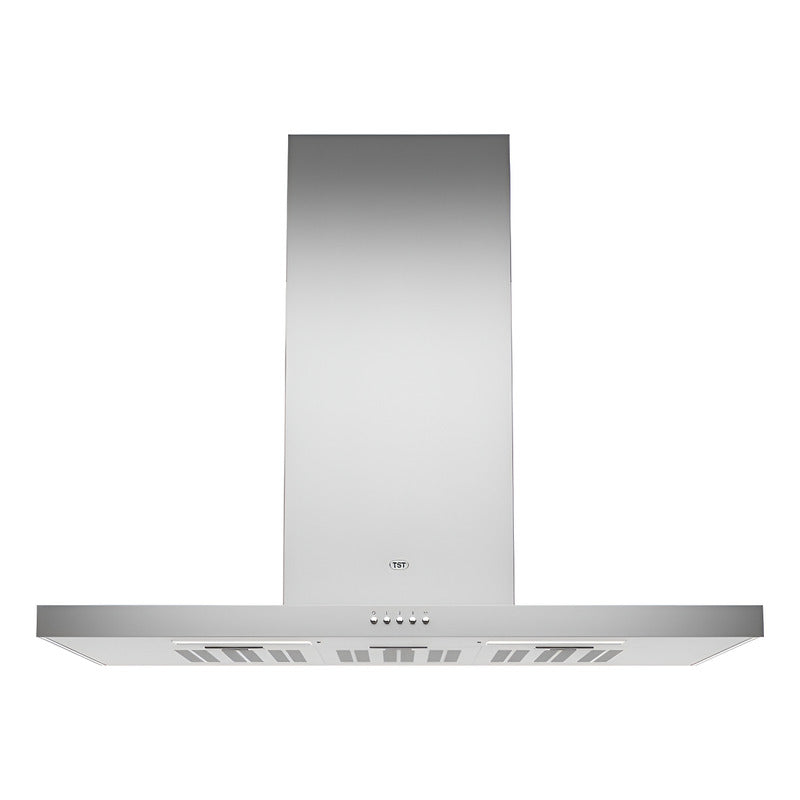 Extractor Purificador De Cocina Tst Nihuil Ac Inox De Pared 600mm X 40mm X 510mm Plateado