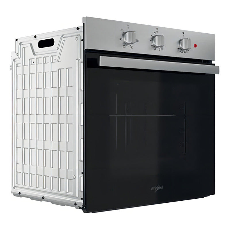 Horno Whirlpool Wob71as Empotrable Eléctrico 71 Litros Inoxidable Convección Smart Clean