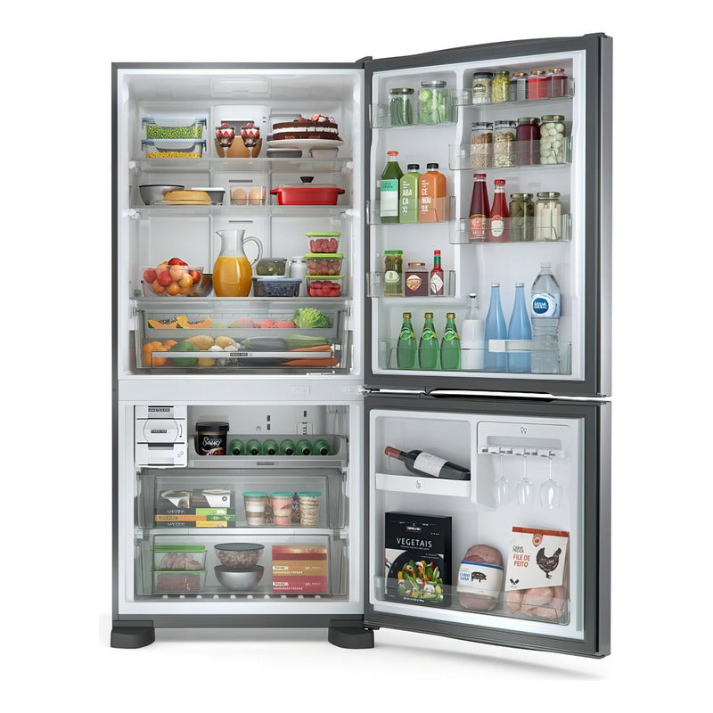 Whirlpool Heladera Bottom Mount Inox 588 Lts Wre85akwre85ak - Excelente (Reacondicionado)