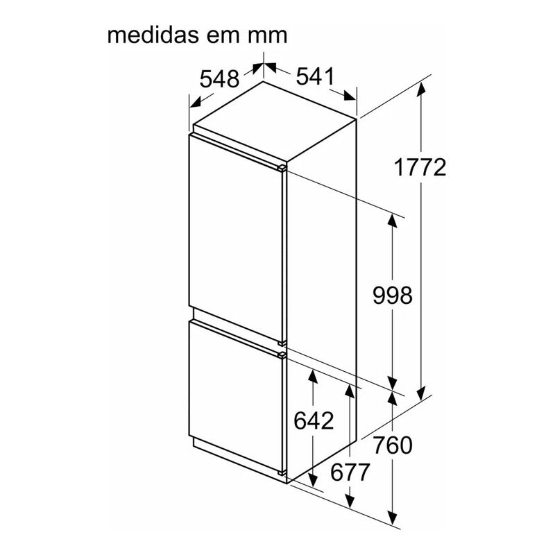 Freezer Panelable Bosch 222 Lts Cierre Softclose Gin81ace0