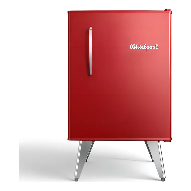 Heladera Whirlpool Retro Roja 76 Lts - Wra09hv