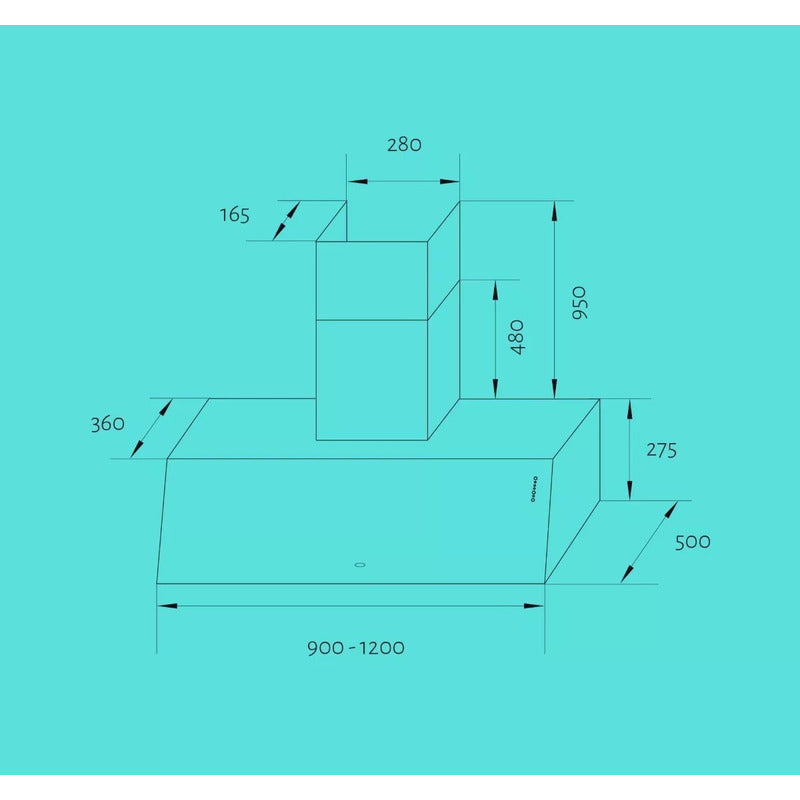 Campana De Cocina Tst Chalten 250-120 3 Vel