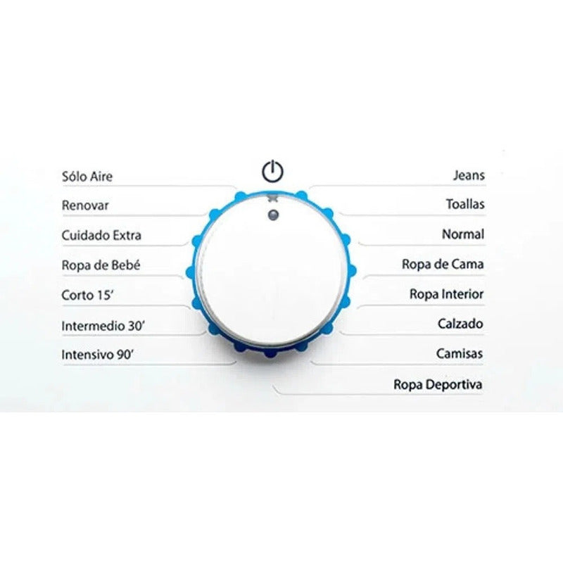 Secarropas Whirlpool Wsr07sb 7kg Por Calor Blanco