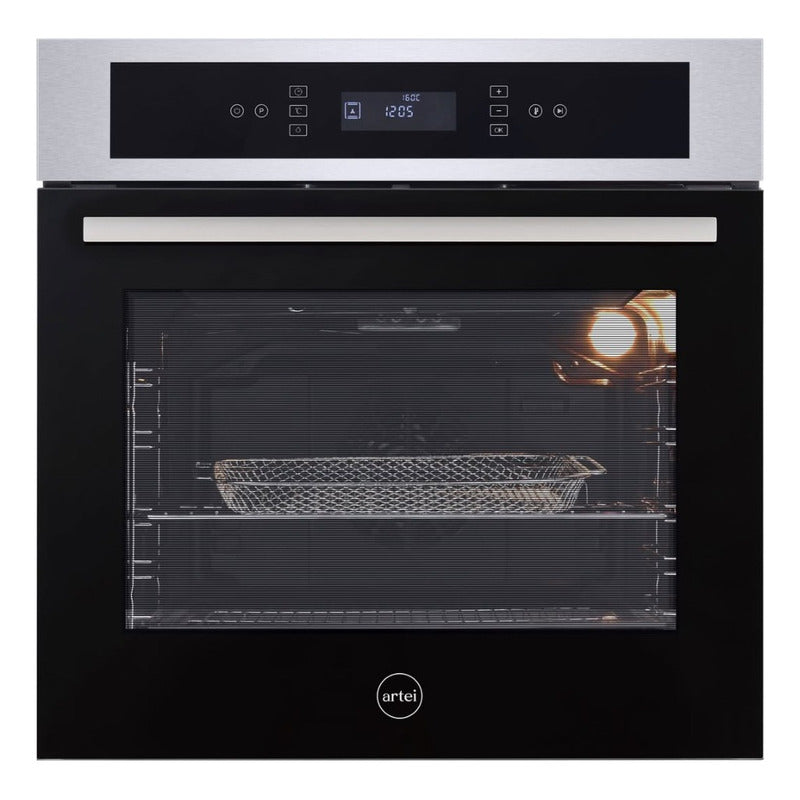 Horno Empotrable Artei Pilerio 60cm Digital Acero Inox Gris