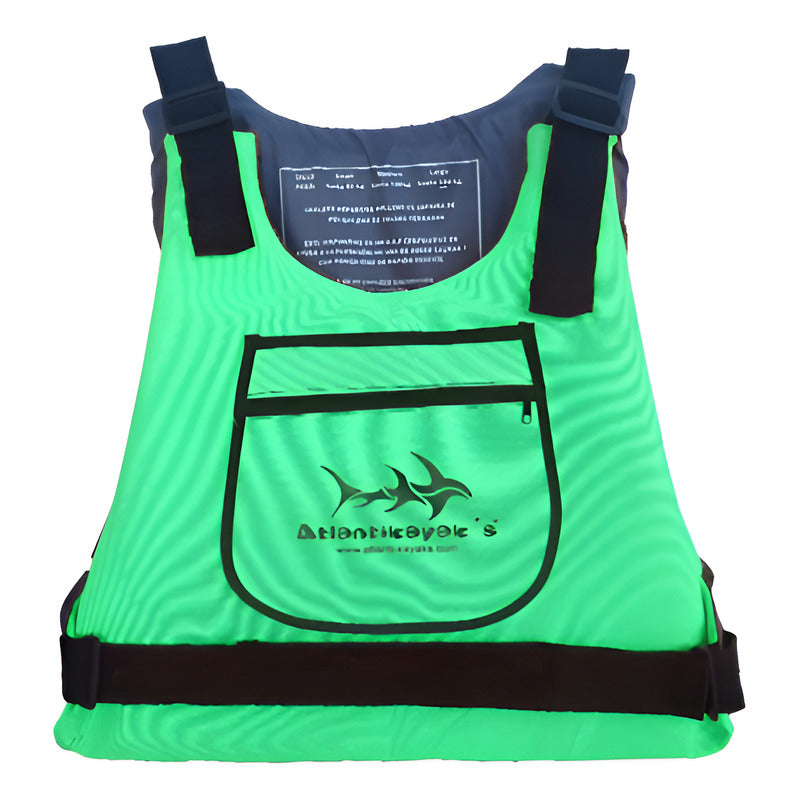 Chaleco Para Kayak Atlantikayaks Talla S - Verde Fluorescent