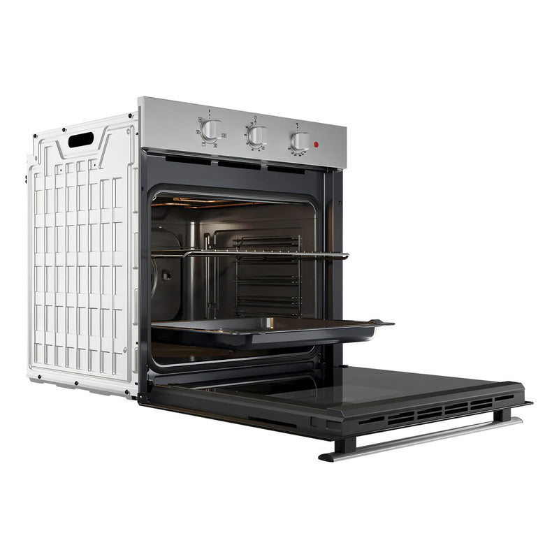 Horno Whirlpool Wob71as Empotrable Eléctrico 71 Litros Inoxidable Convección Smart Clean