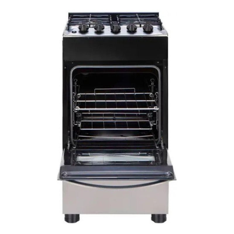 Cocina A Gas Whirlpool Inoxidable 49 Cm