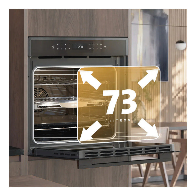 Combo Ormay Horno Electrico 60s4 + Anafe A Gas 4h Tecno Ix