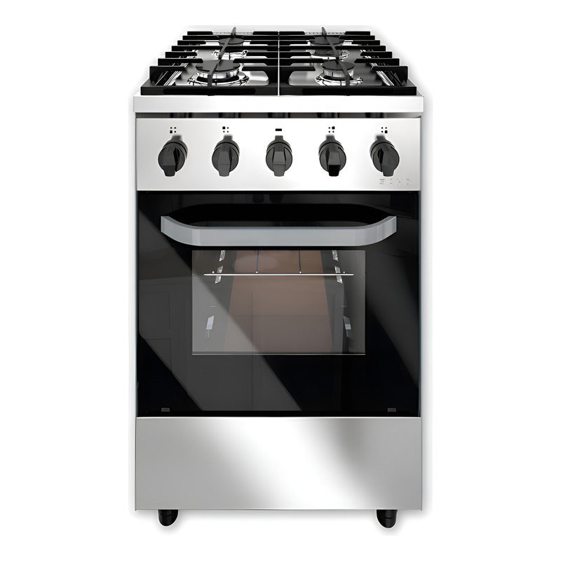 Cocina Indus Saho Kuma 550 4 Hornallas Puerta Visor 18090