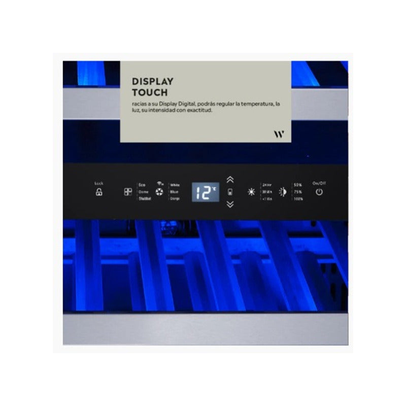 Cava Winefroz Wmn32s Wifi Luxury Edition Para 46 Botellas