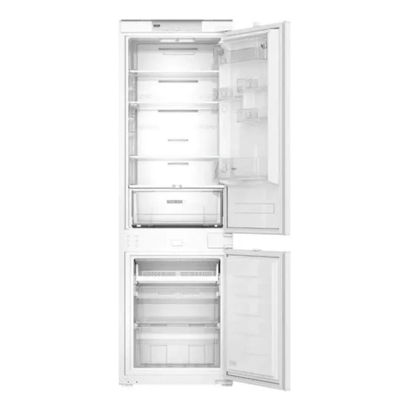 Heladera Whirlpool No Frost Wre25ab Panelable Inverter 244 L Color Blanco