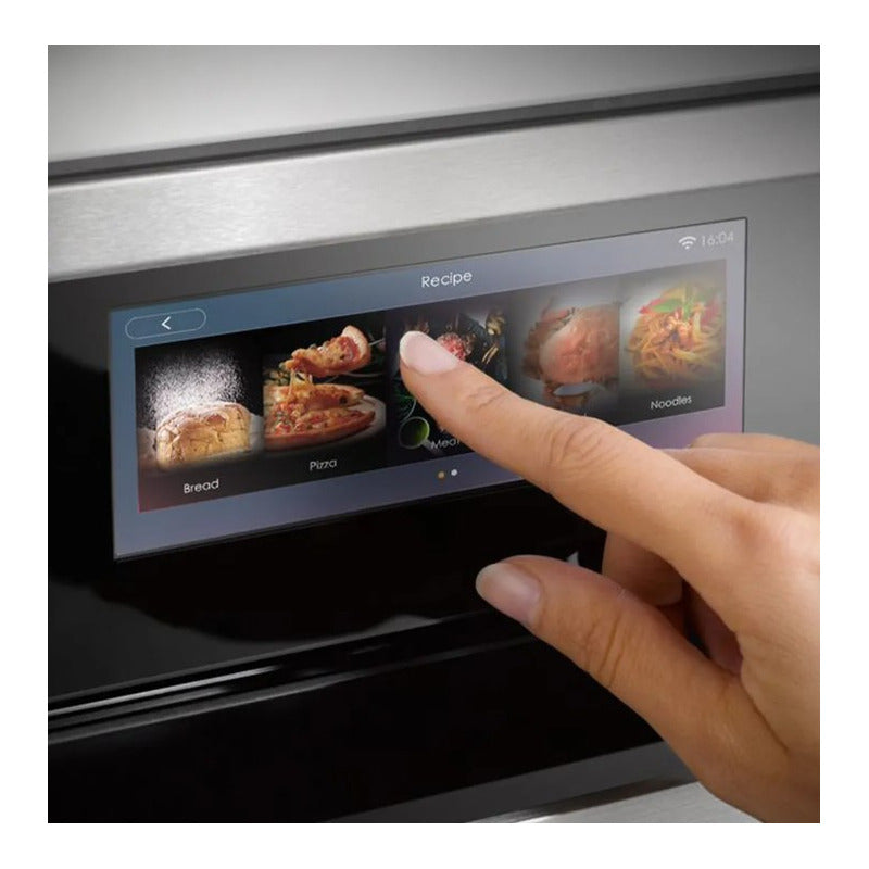 Combo Vondom Horno Electrico Air Fry Y Anafe A Gas 60cm Gris