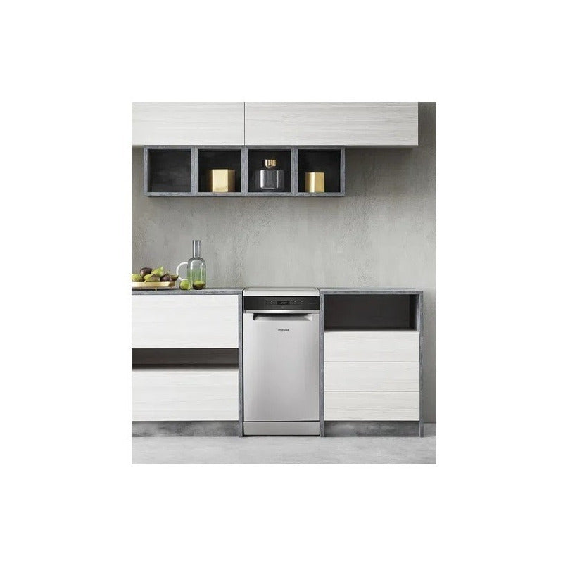 Lavavajillas Whirlpool Wsfo3t2 10 Cubiertos Acero Inox Color Acero Inoxidable