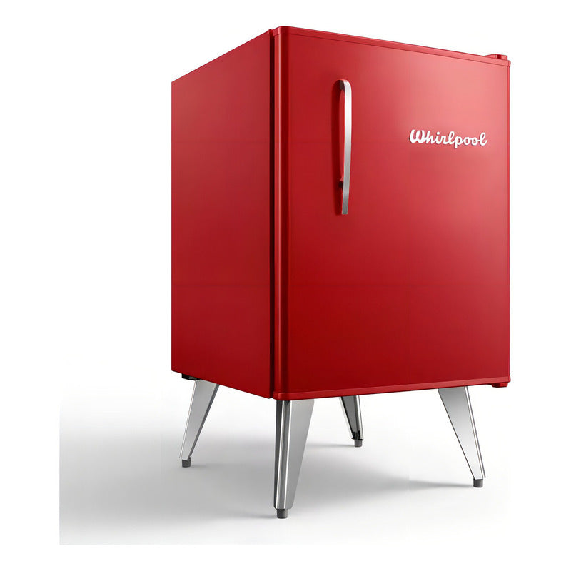 Heladera Whirlpool Retro Roja 76 Lts - Wra09hv
