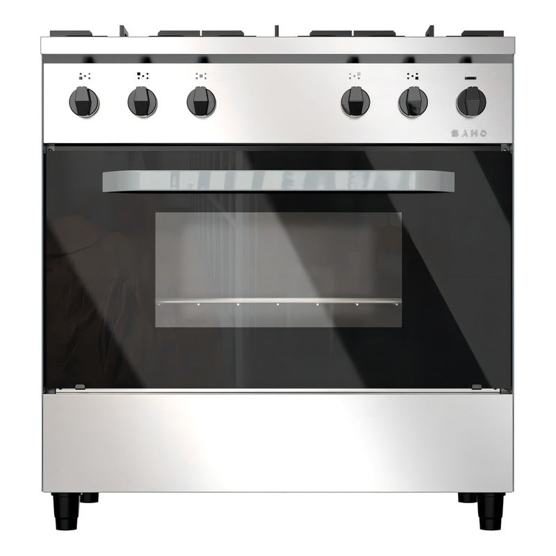 Cocina Saho Kuma 820 Con Puerta Visor 5 Hornallas