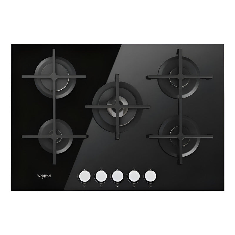 Anafe Empotrable A Gas Whirlpool Goa 7523 Negro 220v