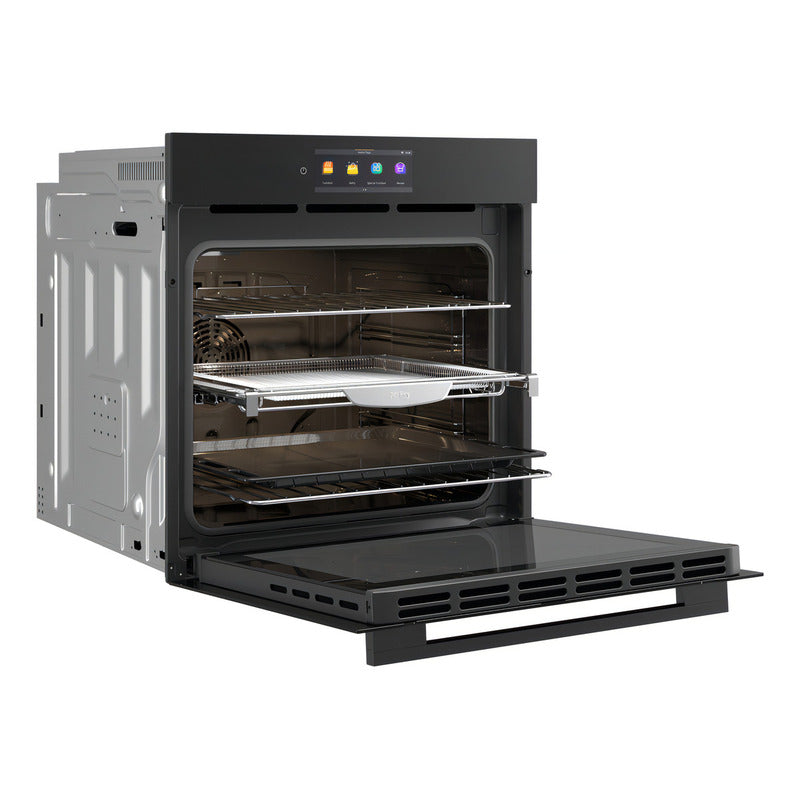 Horno Empotrable Eléctrico Con Air Fry Ormay He-60s5 73l Color Negro