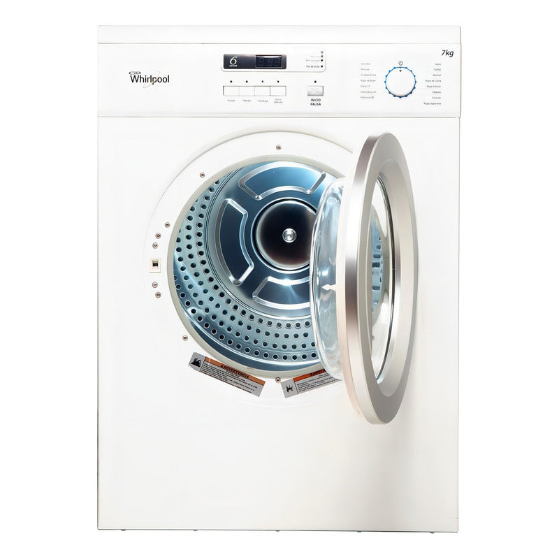 Secarropas Whirlpool Wsr07sb 7kg Por Calor Blanco