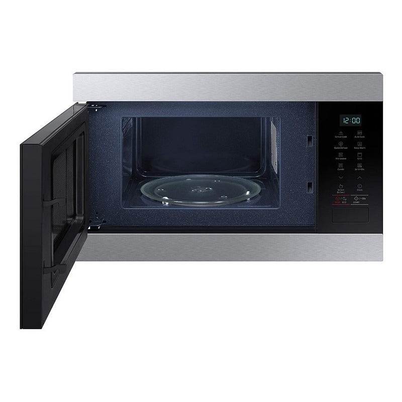 Microondas Empotrable Con Grill Samsung 22l 2350w Plateado