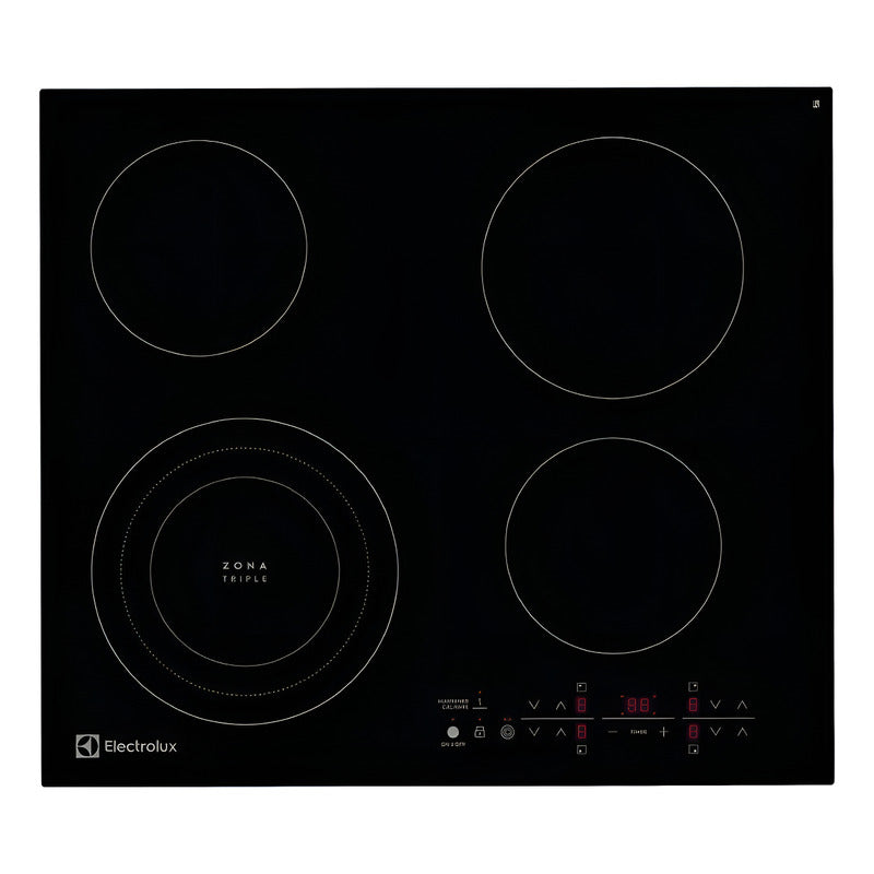 Anafe Eléctrico Electrolux Etef24f7erb Vitrocerámico 4 Zonas
