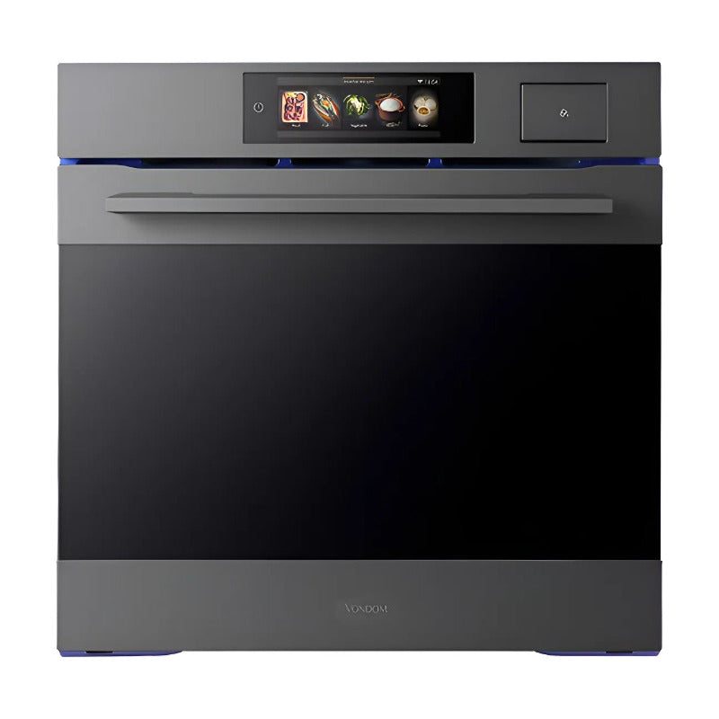 Combo Vondom Horno Electrico Air Fry Y Anafe A Gas 60cm Gris