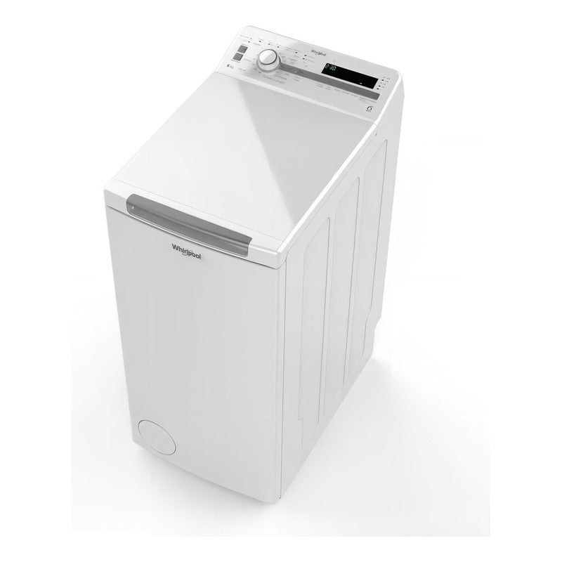 Lavarropas Whirlpool Carga Superior 40cm Wcs60zb 6kg 1200rpm Color Blanco