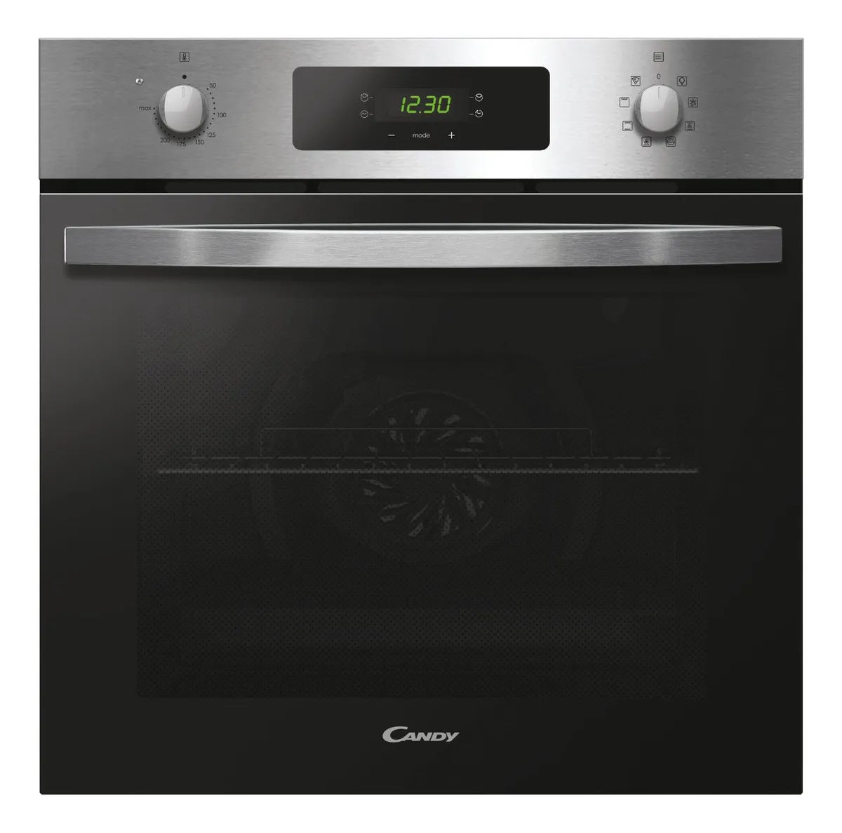 Combo Candy Horno Electrico Fidcx605l + Anafe Ch64ccb Vitroc Color Negro