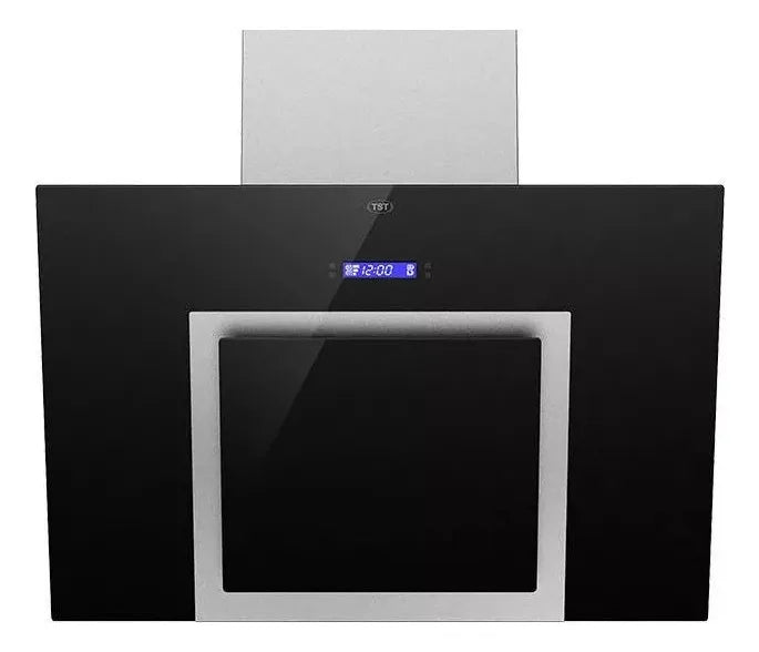 Extractor Purificador De Cocina Tst Espejo Ac. Inox. De Pared 90cm X 38cm X 21.5cm Acero Inoxidable Y Negro