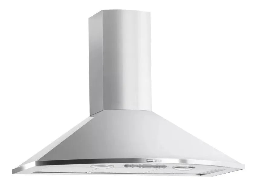 Campana De Pared Spar Convexa Acero 90cm Con Luz Halogena