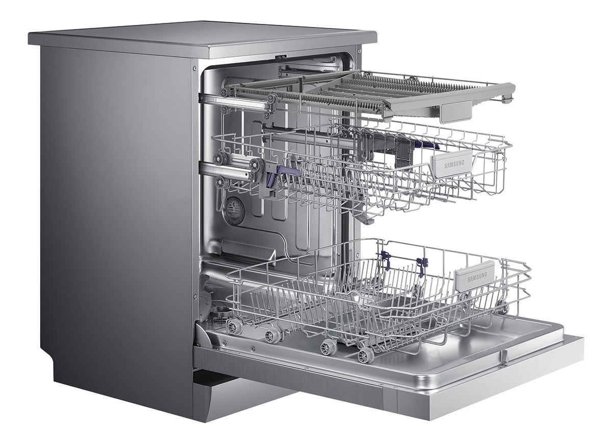 Lavavajillas Samsung 14 Cubiertos Express 60min Led Flexload Plateado SADW60M6050FS