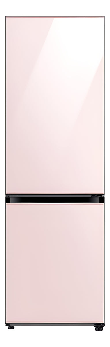 Heladera con freezer inverter Samsung Bespoke RB33A3070 color glam pink 328L SARB33A307032