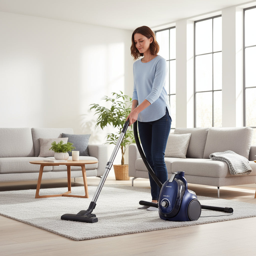 Aspiradora Samsung Vc20ccnma 1.5l Trineo Azul Cosmo Azul