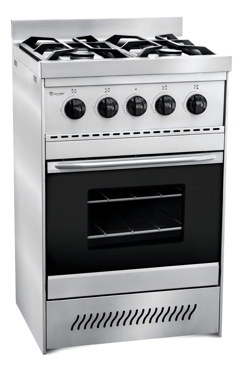 Cocina Cf Tst Conexión Gas 1/2' Puerta Vidrio 55cm 451-55V