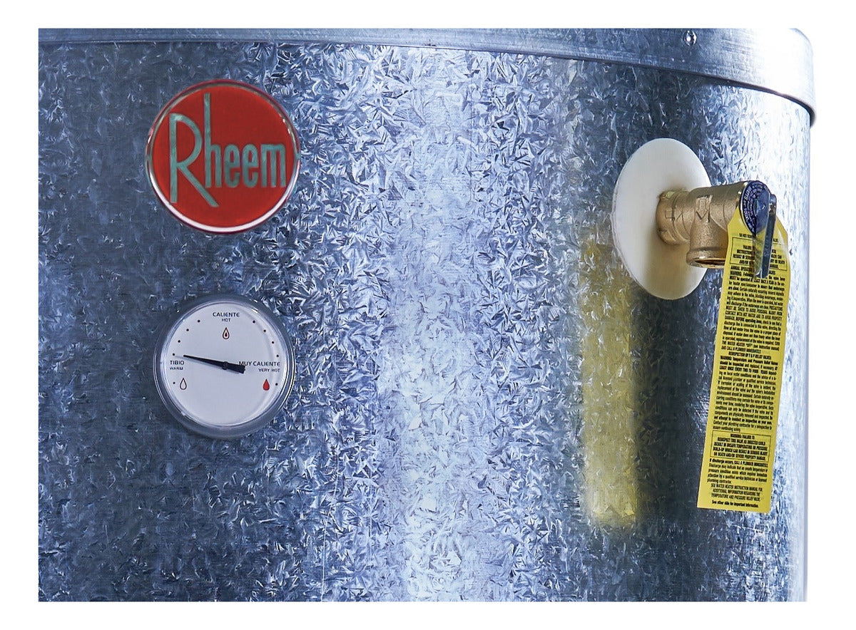 Termotanque Rheem 255lts Eléctrico Alta Recuperación Com255ear Carga Superior