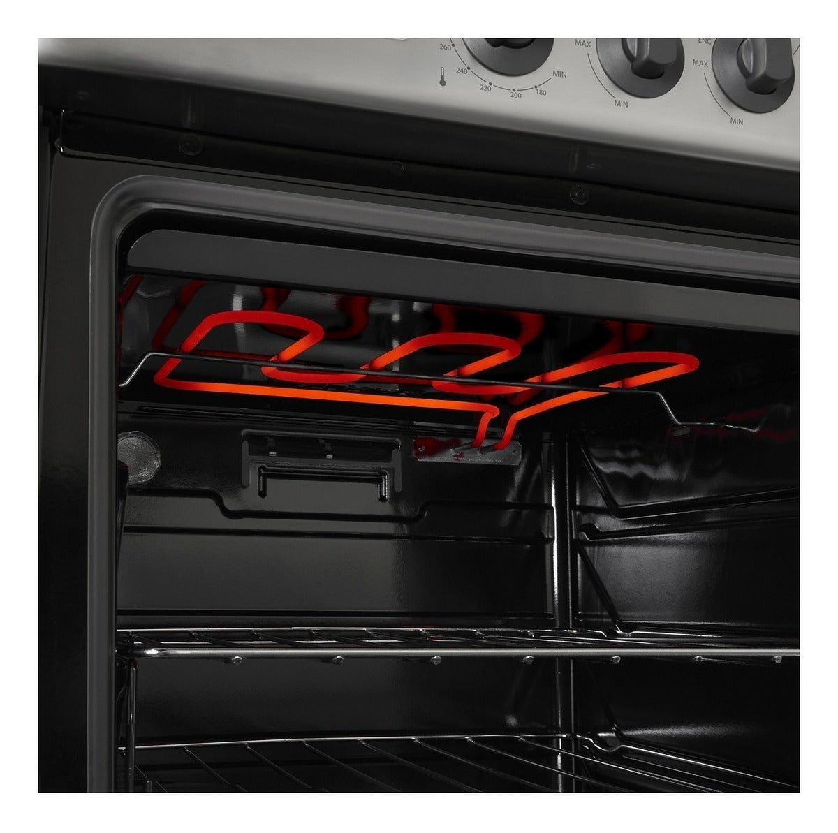 Cocina A Gas Longvie 19501B 56cm Encendido Una Mano 6 BLANCA