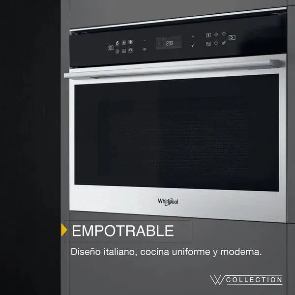 Microondas Empotrable Whirlpool Wcollection 40 Lts Wmo40as