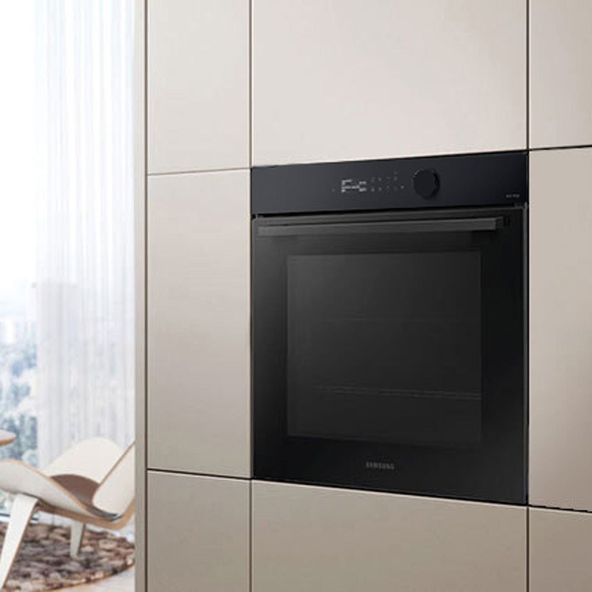Horno Eléctrico Samsung Dual Cook Serie 5 Negro NV7B5645TAK SANV7B5645TAK