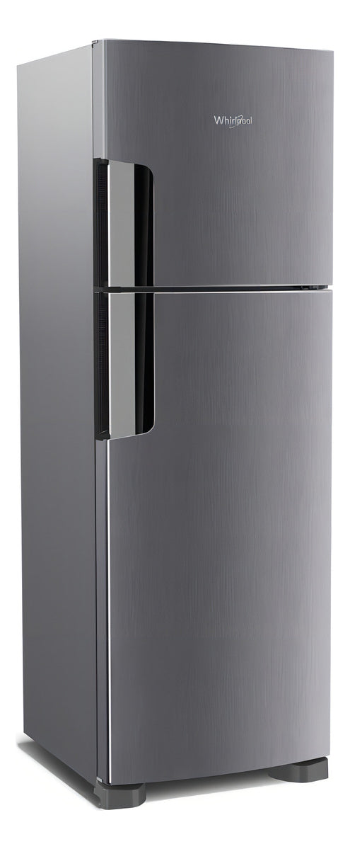 Heladera Whirlpool Inverter Top Mount No Frost Inox 386L WRM42HKDIM