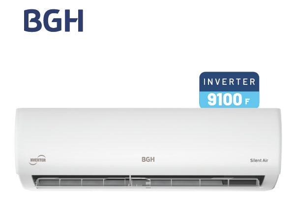 Aire Acondicionado Inverter Bgh Split Frío/calor 10600w 9100f BSI106WCAW