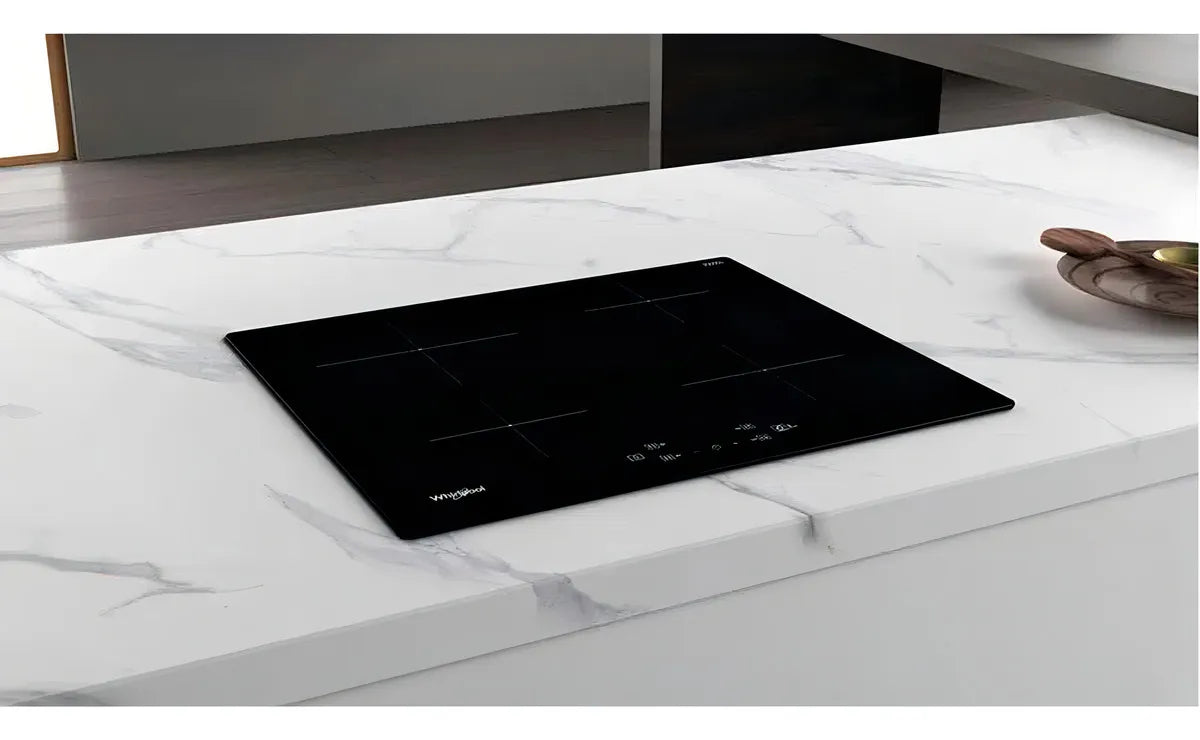 Anafe Whirlpool De Induccion 60cm 4 Hornallas Acm 807/ba Color Negro