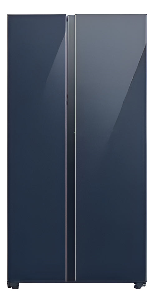 Heladera Samsung Inverter Side By Side Rs23cb760a4 Bespoke 590 L Azul SARS23CB760A4