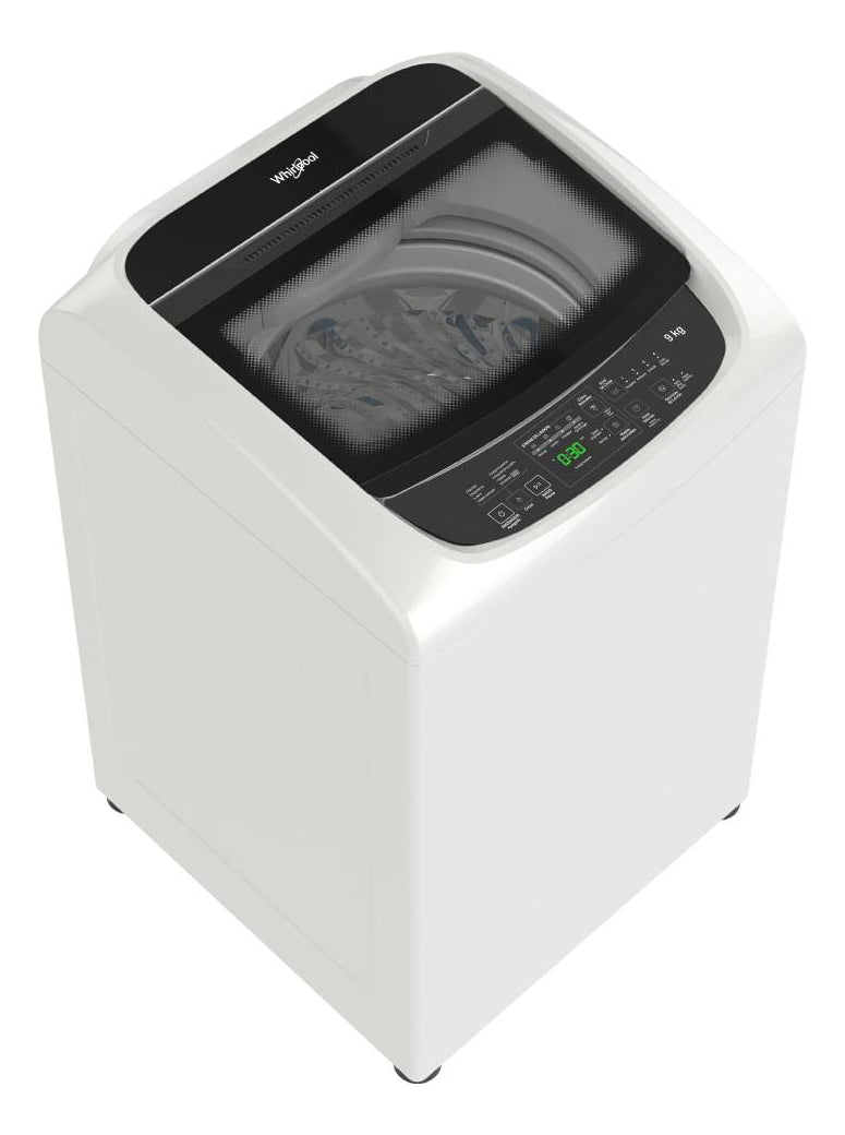 Lavarropas Whirlpool Superior 9kg 740rpm Impeller Ww09hbbzwa Color Blanco