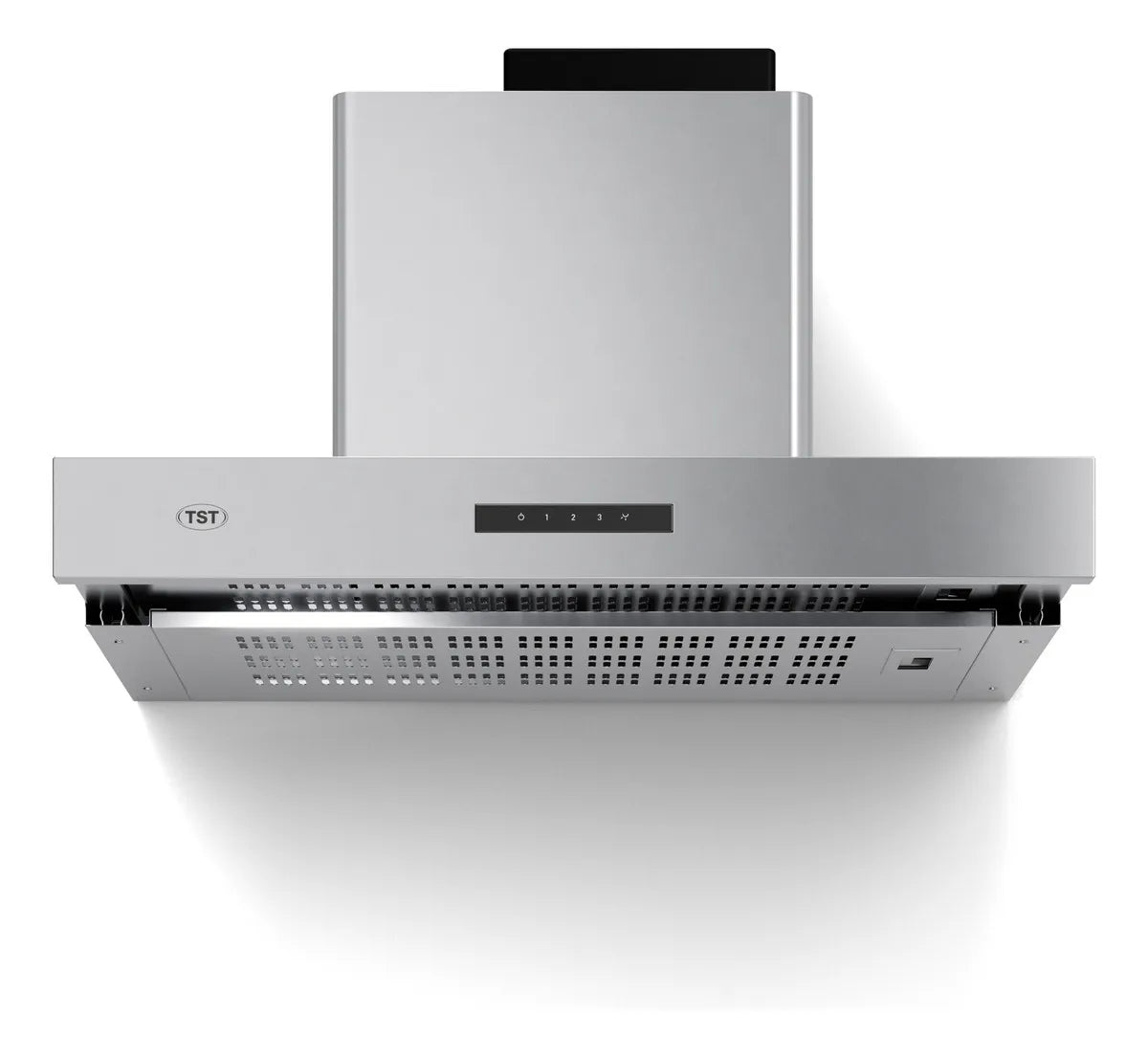 Extractor Purificador Extensible 90 Cm (pared) - Tst - Acero Inoxidable - 90cm X 7cm X 53cm - Plateado