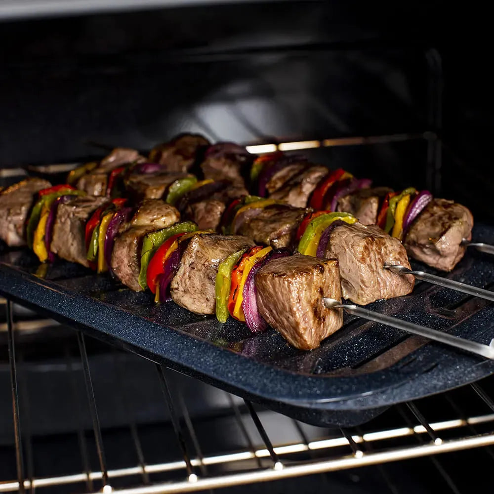 Cocina Multigas Drean 55cm Luz Encendido Termostato Blanca