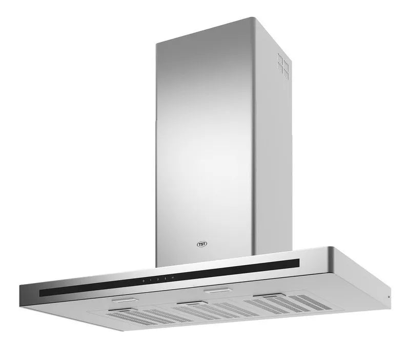 Campana De Cocina Diamante Touch 60 Cm Acero Inox Tst - Mm Color Plateado