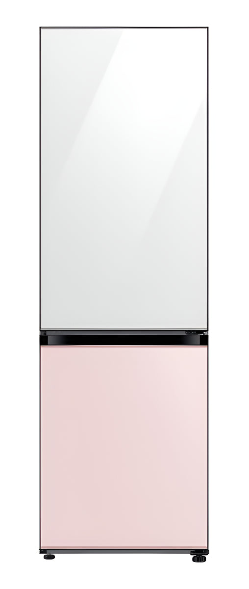 Heladera Samsung Bespoke 328lts Mixed Clean White- Glam Pink SARB33A3070WP