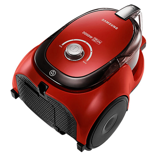 Aspiradora Samsung Sin Bolsa 2000 W Roja Color Rojo Vc20ccnmarf
