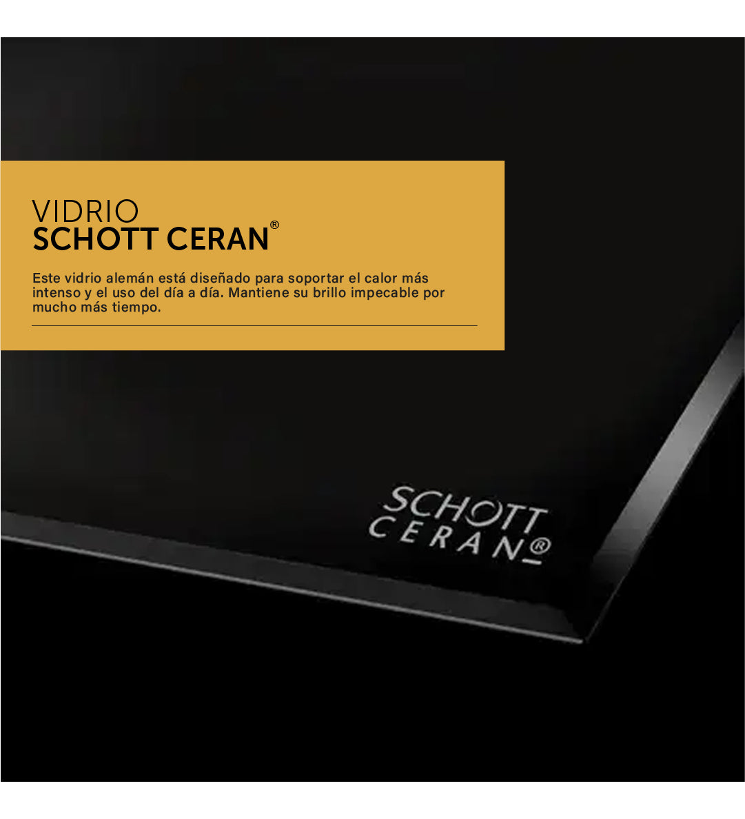 Anafe Eléctrico Vitrocerámica Empotrable Vondom - 30 Cm C2906B